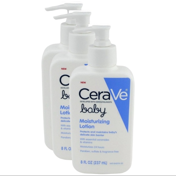 Cerave Bath & Body Cerave Baby Moisturizing Lotion Package Of 3
